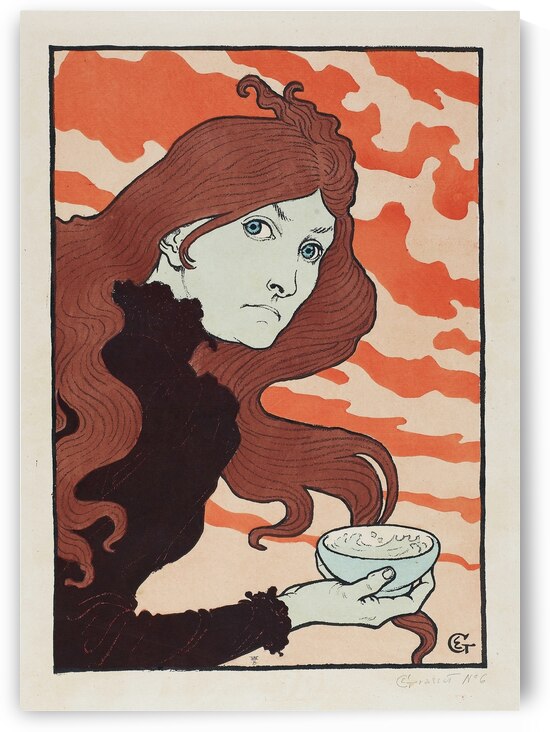 Vitrioleuse The Acid Thrower 1894 Illustration by Eugène Samuel Grasset by IStockHistory com