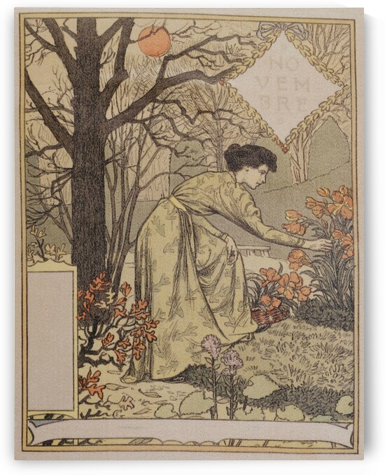 Novembre 1896-1898 Poster by Eugène Samuel Grasset by IStockHistory com