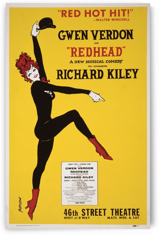Redhead 1959 Artcraft Lithograph Poster 1905–1970 by IStockHistory com