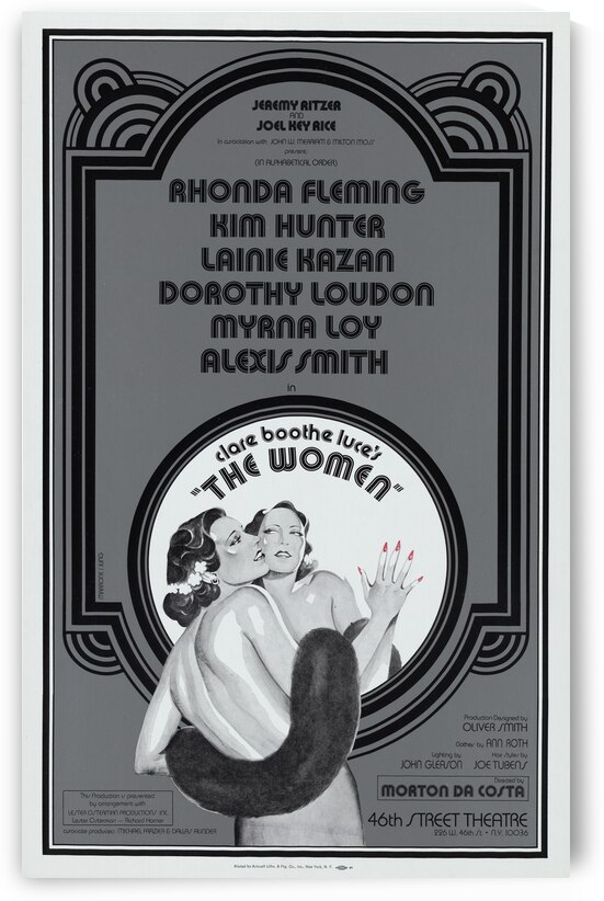 The Women 1973 Artcraft Lithograph Poster 1905–1970 by IStockHistory com