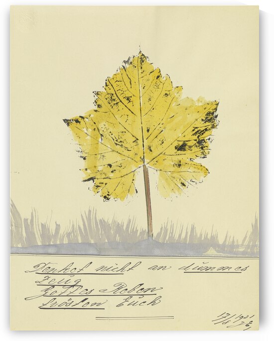 ‘Denket nicht an dummes Zeug …’ 1931  My Pictures Become Wilder and Wilder By John Elsas by IStockHistory com