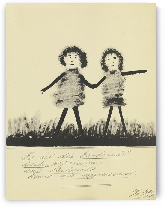 ‘Es ist die Eintracht hochgepriesen …’ 1931  My Pictures Become Wilder and Wilder By John Elsas by IStockHistory com