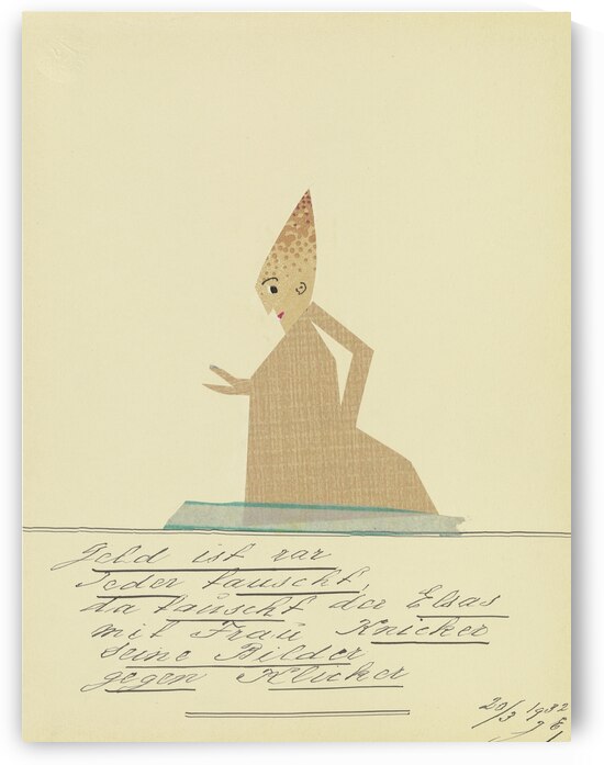 ‘Geld ist rar …’ 1931  My Pictures Become Wilder and Wilder By John Elsas by IStockHistory com