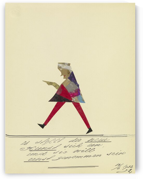 ‘Es stellt die neue Kunst sich ein …’ 1932  My Pictures Become Wilder and Wilder By John Elsas by IStockHistory com