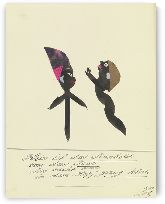 ‘Hier ist das Sinnbild von dem Paar …’ 1932  My Pictures Become Wilder and Wilder By John Elsas by IStockHistory com