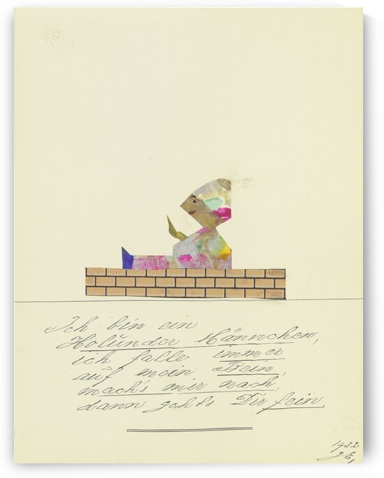 ‘Ich bin ein Holunder Männchen …’ 1932  My Pictures Become Wilder and Wilder By John Elsas by IStockHistory com