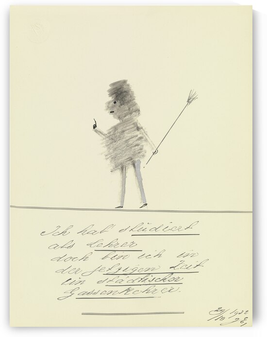 ‘Ich hab’ studiert als Lehrer …’ 1932  My Pictures Become Wilder and Wilder By John Elsas by IStockHistory com
