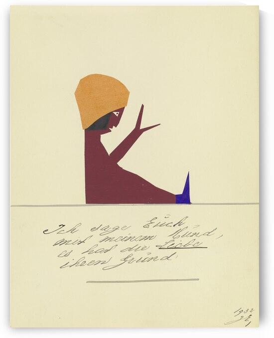 ‘Ich sage Euch mit meinem Mund …’ 1932  My Pictures Become Wilder and Wilder By John Elsas by IStockHistory com