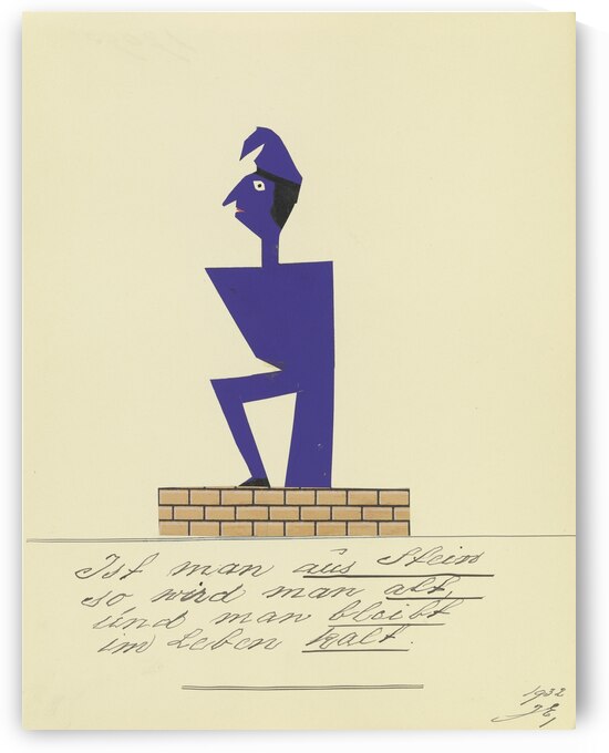 ‘Ist man aus Stein …’ 1932  My Pictures Become Wilder and Wilder By John Elsas by IStockHistory com