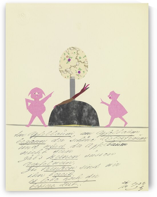 ‘Im Apfelbaum …’ 1932  My Pictures Become Wilder and Wilder By John Elsas by IStockHistory com