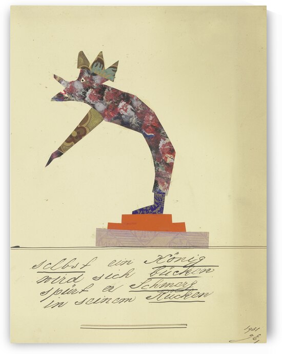 ‘Selbst ein König wird sich bücken …’ 1931  My Pictures Become Wilder and Wilder By John Elsas by IStockHistory com