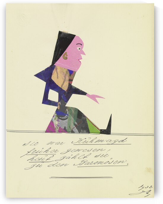 ‘Sie war Kuhmagd …’ 1932  My Pictures Become Wilder and Wilder By John Elsas by IStockHistory com