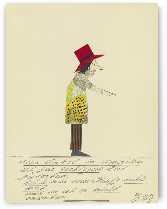 ‘Sein Onkel in Amerika …’ 1931  My Pictures Become Wilder and Wilder By John Elsas by IStockHistory com