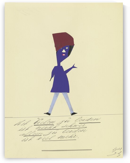 ‘Mit Vielen zu leiden ist nicht schwer …’ 1932  My Pictures Become Wilder and Wilder By John Elsas by IStockHistory com