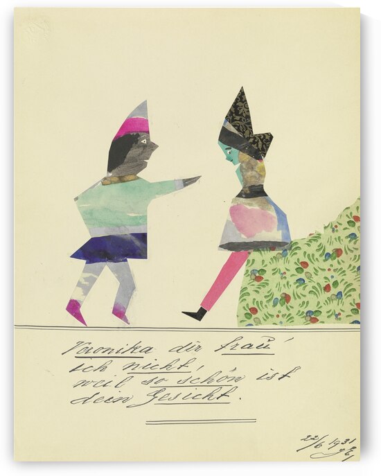 ‘Veronika dir trau’ ich nicht …’ 1931  My Pictures Become Wilder and Wilder By John Elsas by IStockHistory com