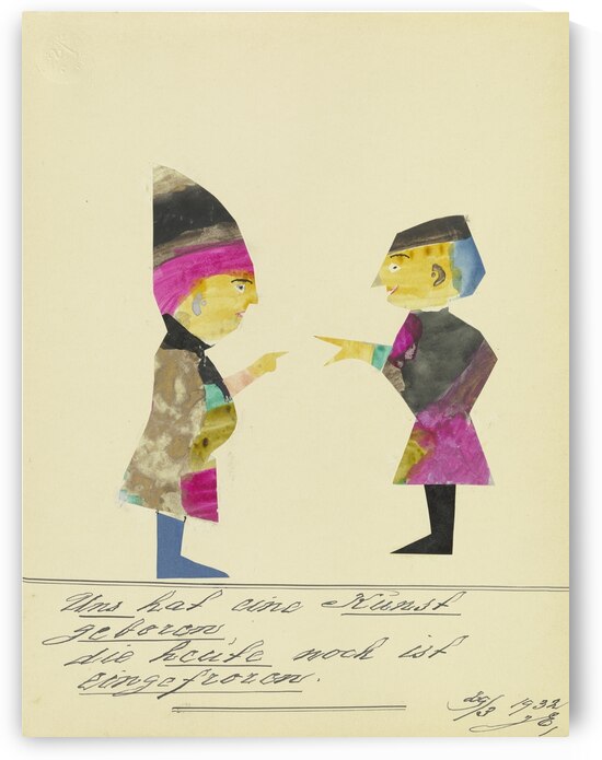 ‘Uns hat eine Kunst geboren …’ 1932  My Pictures Become Wilder and Wilder By John Elsas by IStockHistory com