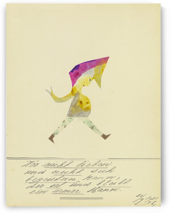 ‘Wer nicht lieben und nicht sich begeistern kann …’ 1931  My Pictures Become Wilder and Wilder By John Elsas by IStockHistory com