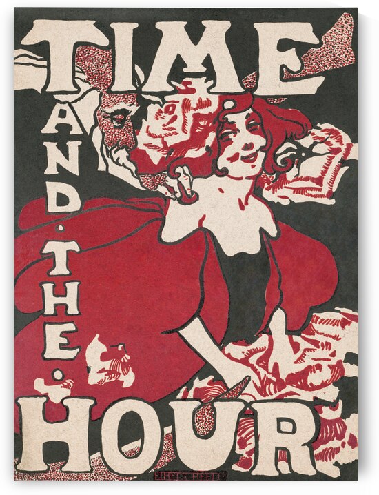 Time and the Hour 1895 poster by Ethel Reed.  by IStockHistory com