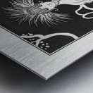 Costumes Parisiens 1914 fashion illustration by George Barbier.  Metal print