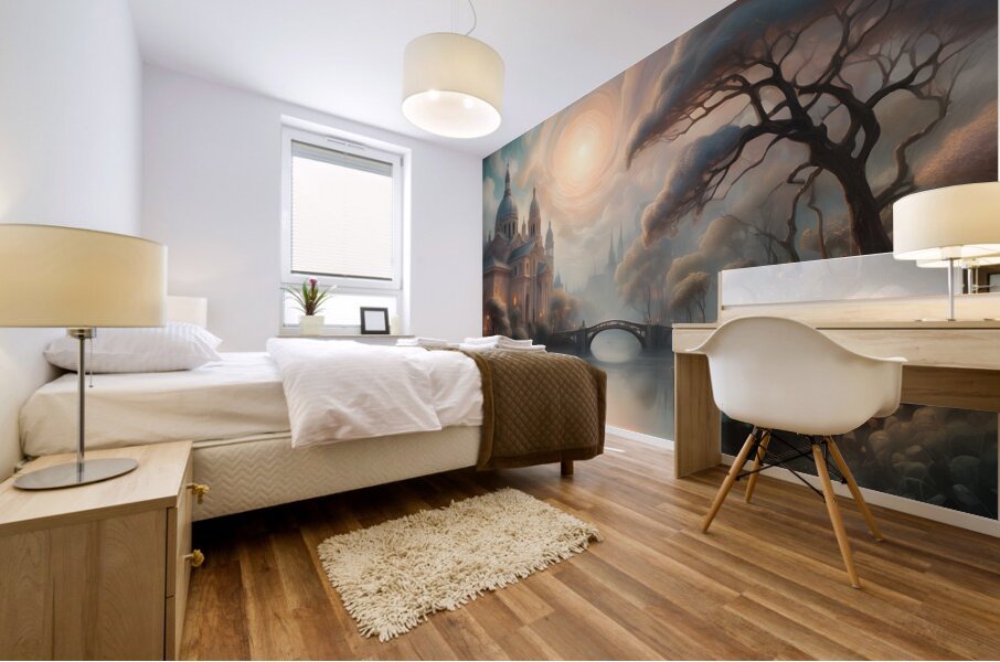 Forgotten Prophecy By ISHISH Mural print