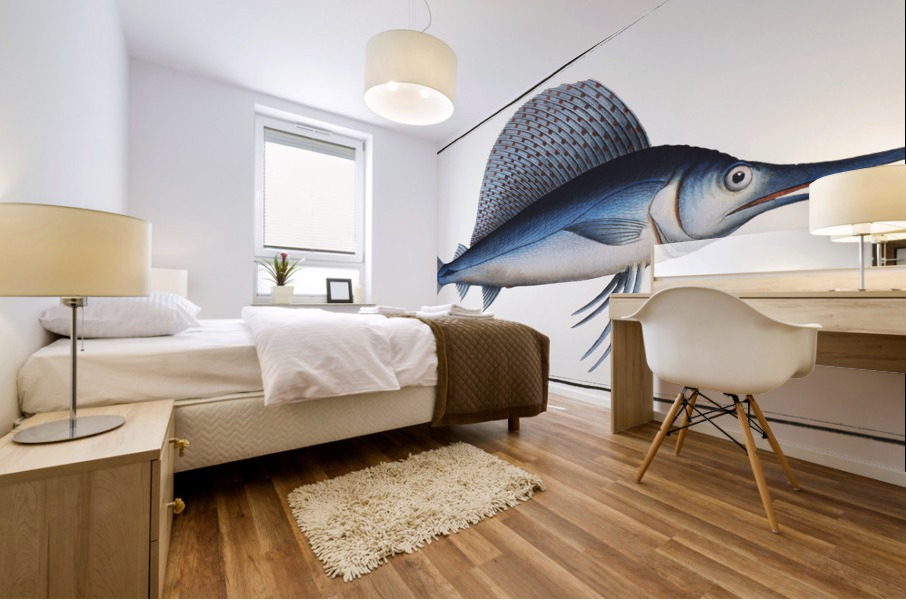 Ola-Fish Scomber Gladius Mural print