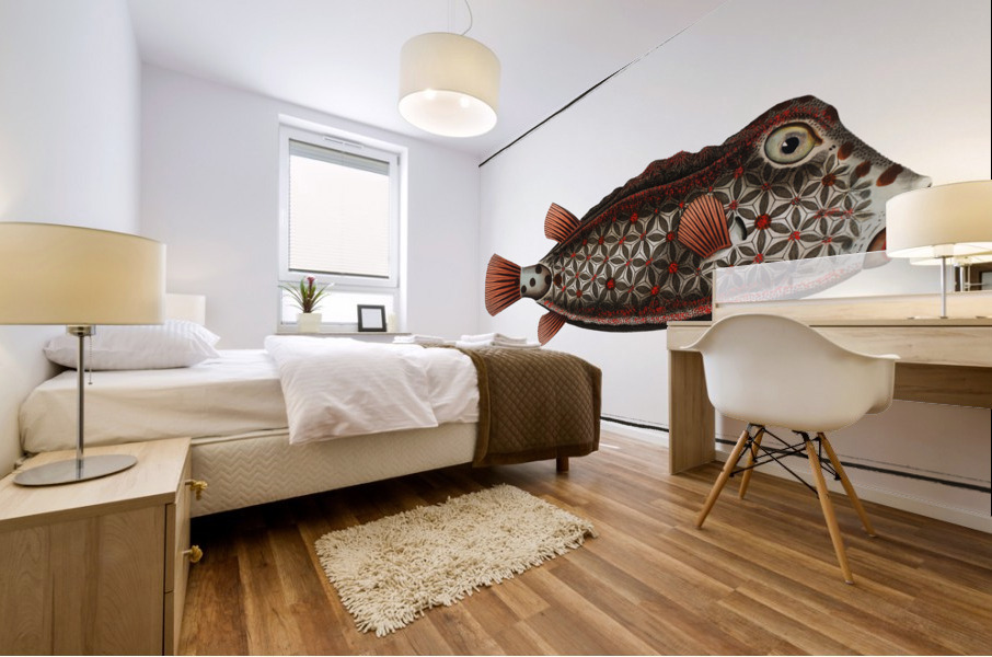 Nose-Trunk Ostracion Nasus Mural print