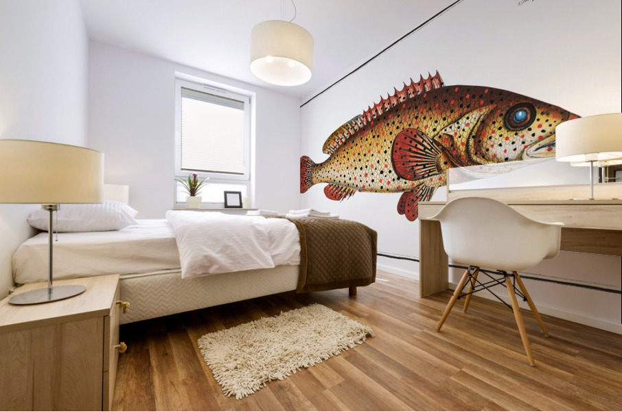 Punctulated Holocentre Holocentrus punctatus Mural print