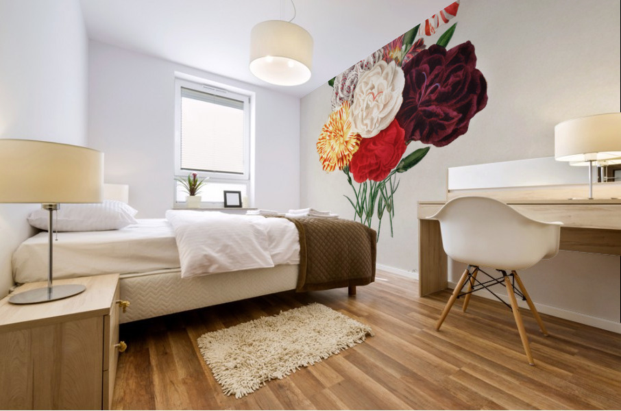 Carnation Dianthus caryophyllus Mural print