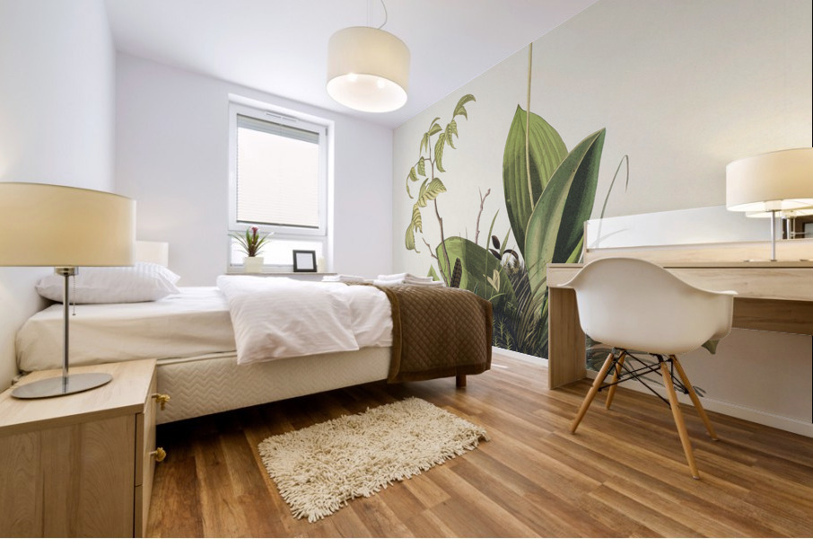 Wood Wren Mural print