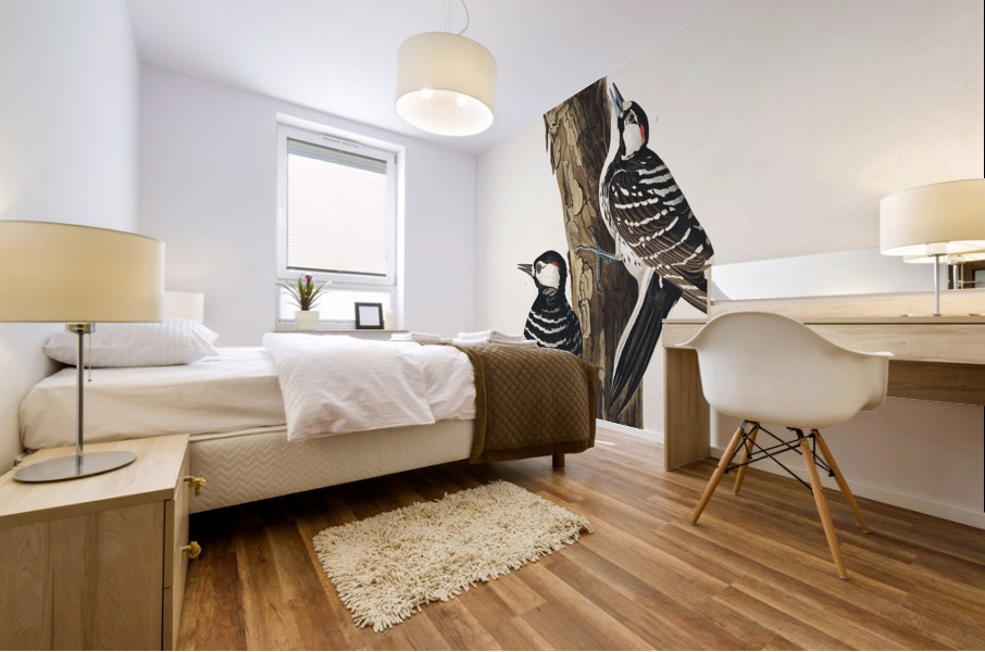 Red-Cockaded Woodpecker Mural print