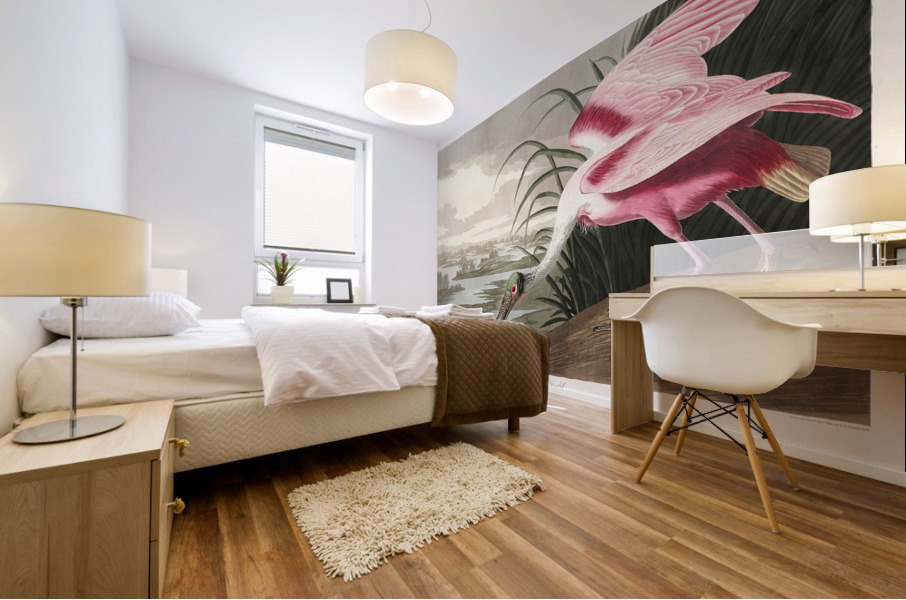 Roseate Spoonbill Mural print