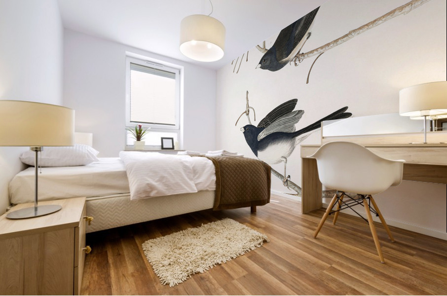 Snow Bird Mural print