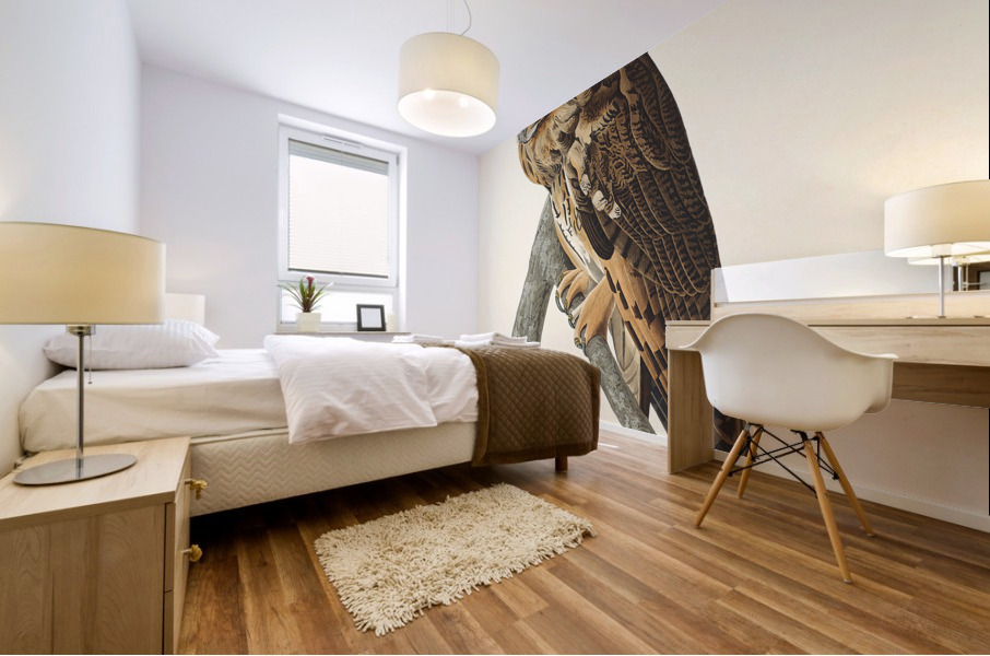 Long-eared Owl Mural print