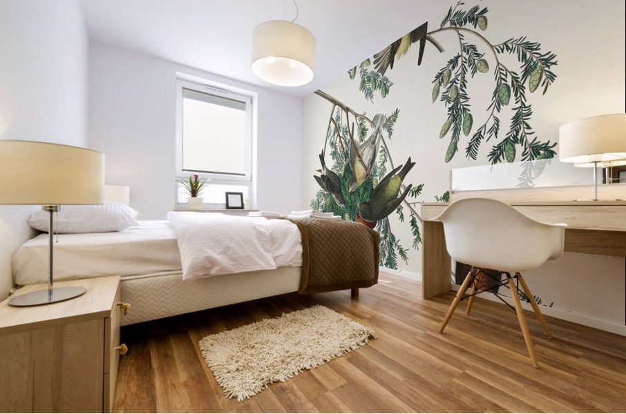 American Crossbill Mural print