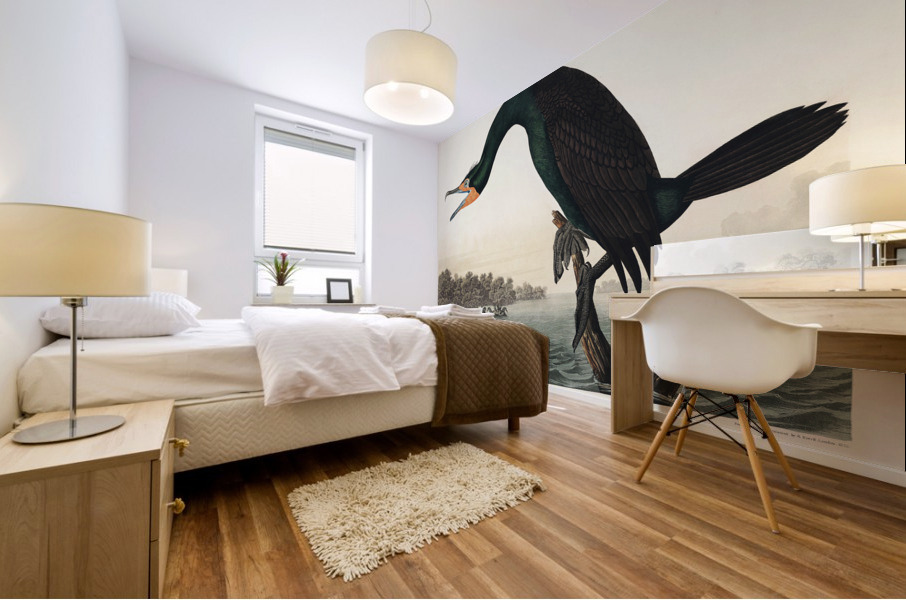 Florida Cormorant Mural print