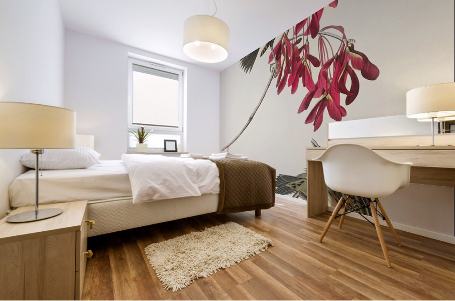 Rice Bird Mural print