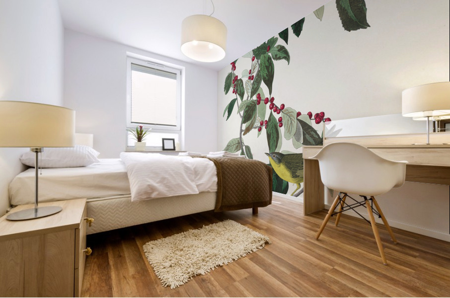 Nashville Warbler Mural print