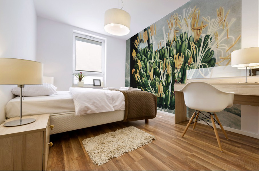 The Aloe Mural print