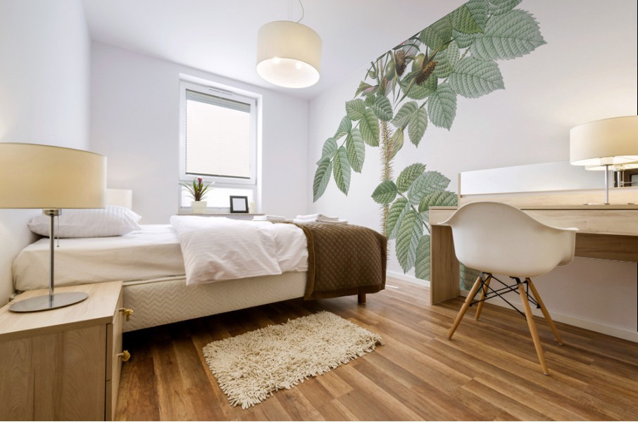 Anemone flowered rose Mural print