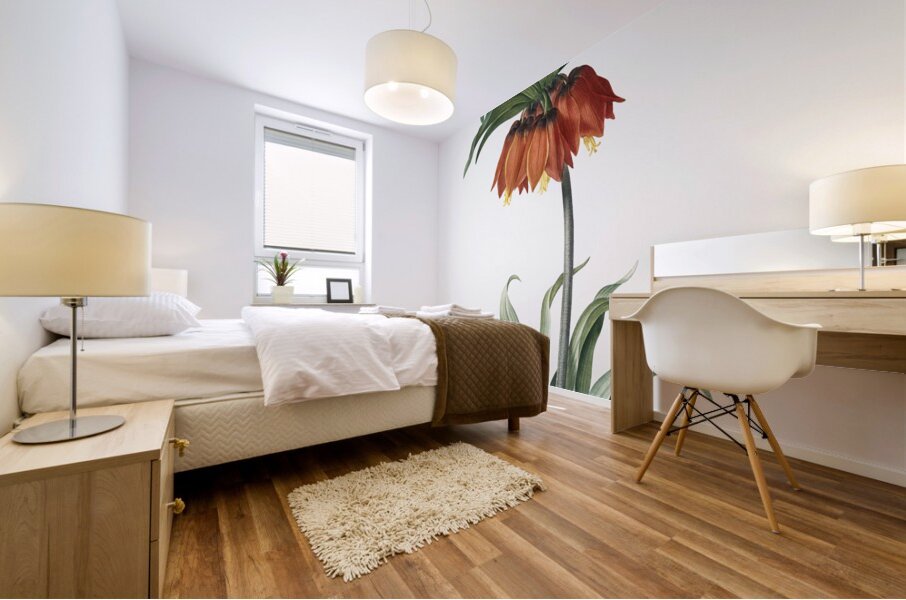 Fritillaries illustration  Mural print