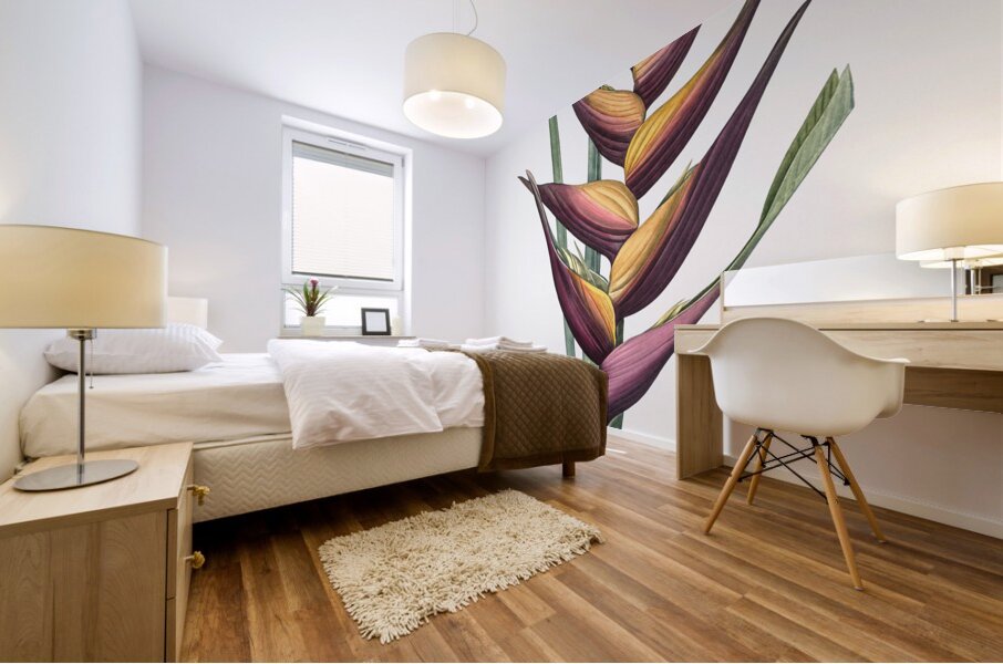 Brandlelie illustration  Mural print