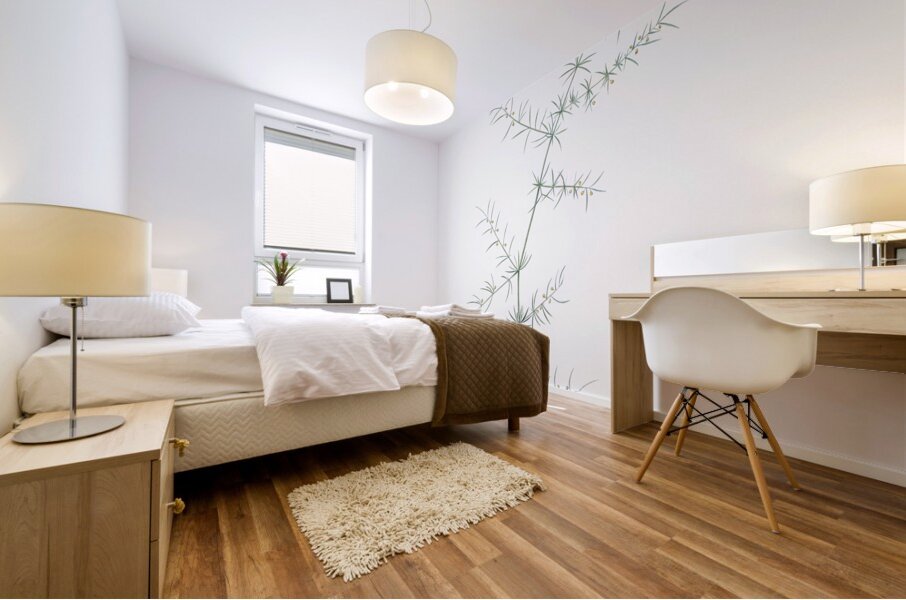 Climbing asparagus illustration  Mural print