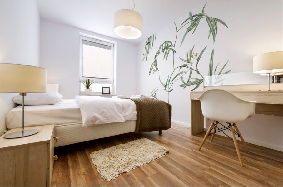 African flag illustration  Mural print