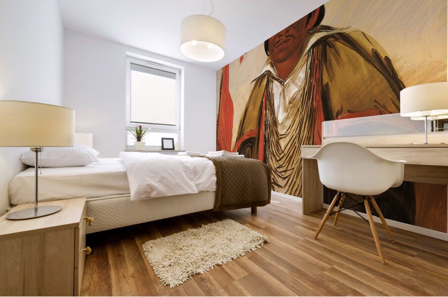 Ke-Chím-Qua Big Bear 1830 Mural print