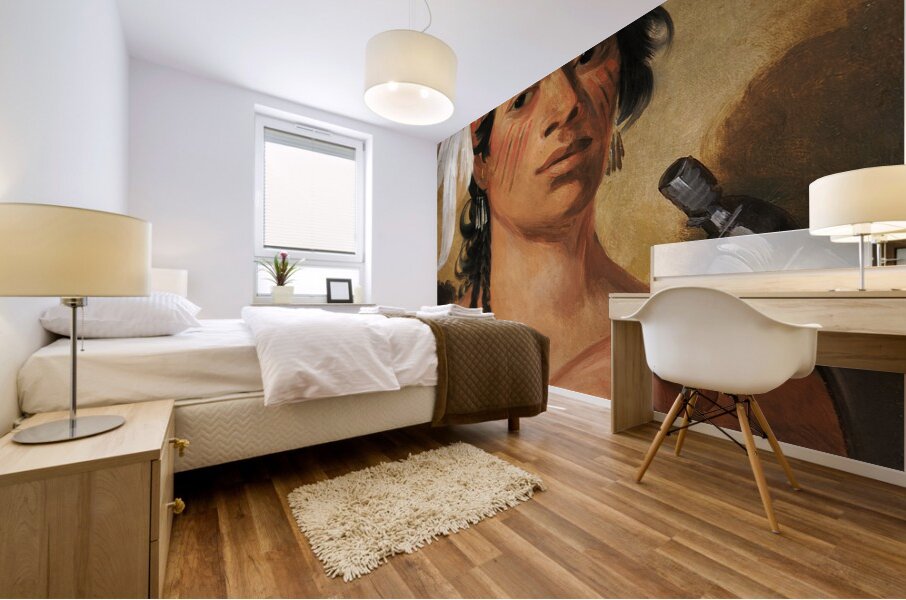 Good Hunter a Warrior 1831 Mural print