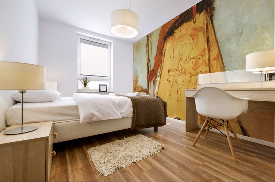 La-Wée-Re-Coo-Re-Shaw-Wee War Chief a Republican Pawnee 1832 Mural print