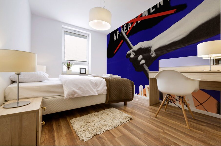 Czechoslovakia Will Live Again  Mural print