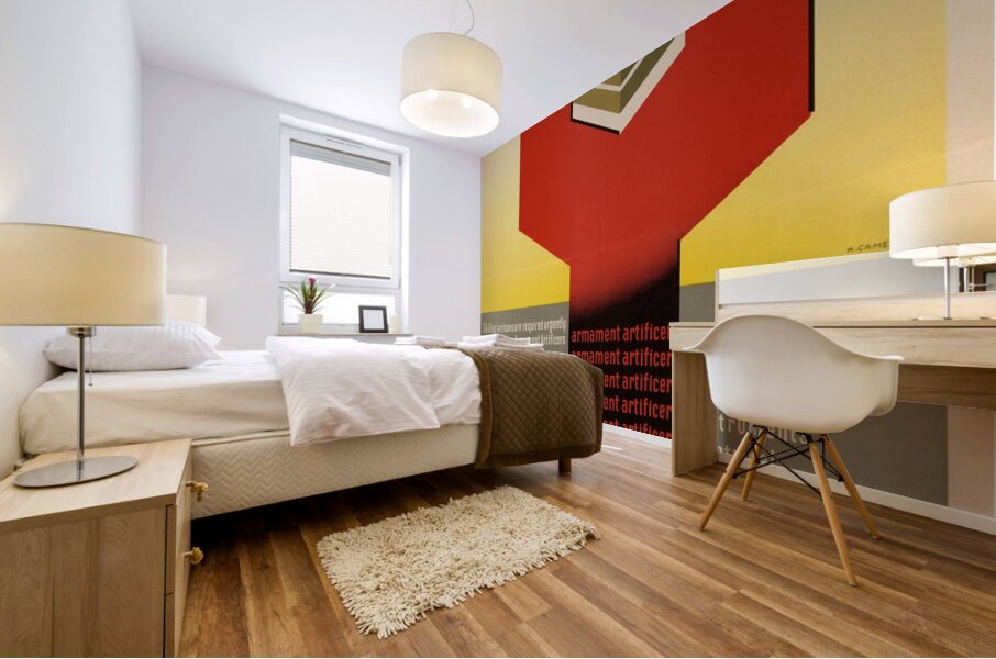 Are You a Skilled Artisan Desiring Promotion to the Rank of Acting Armament Staff Serjeant Mural print