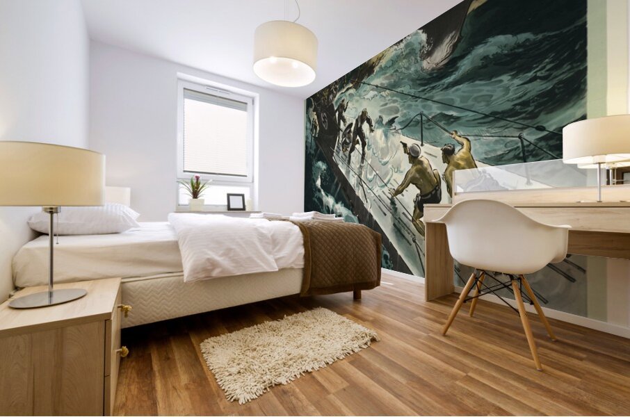 Men of Valor – They Fight for You Mural print