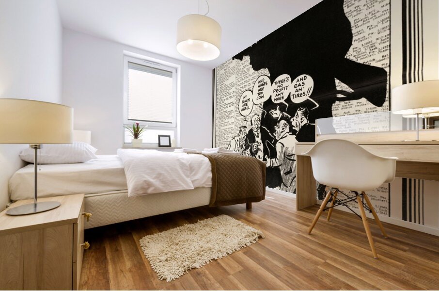 Speaking of Sacrifice Mural print